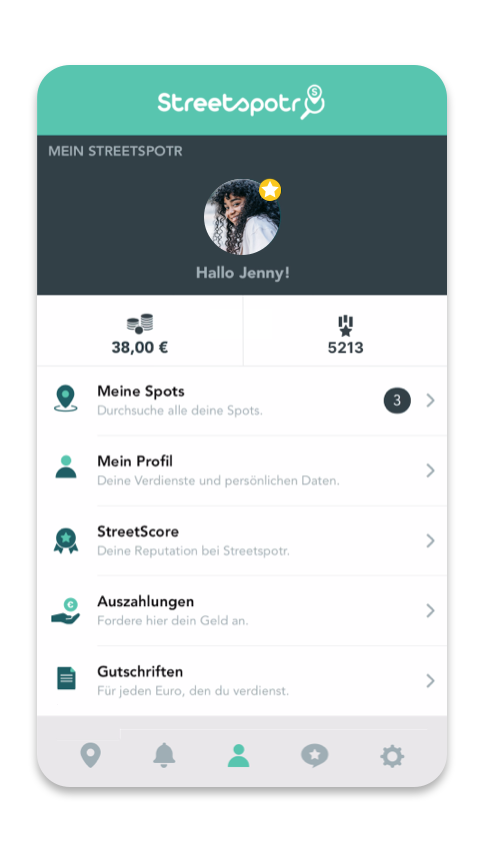 My profil_Streetspotr